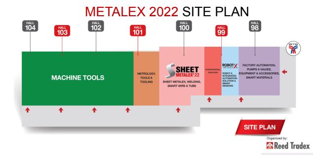 Metalex2022 siteplan