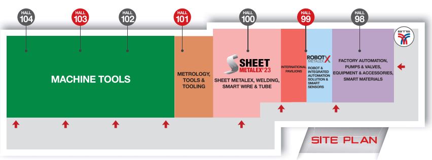 Metalex site plan