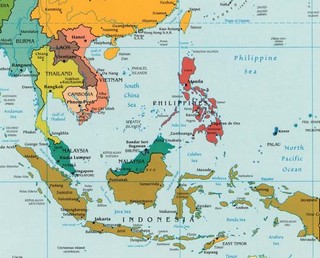 cartina Tailandia