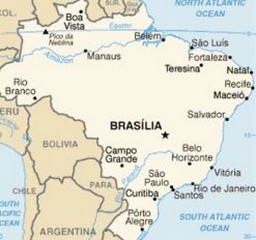 cartina Brasile