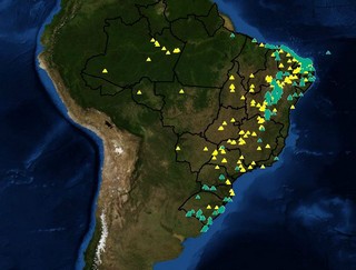 mappa generazione energia Brasile