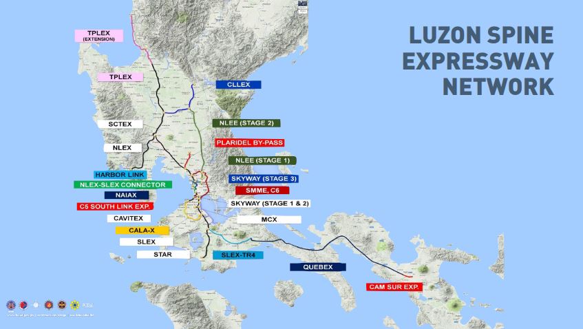 Luzon expressway network